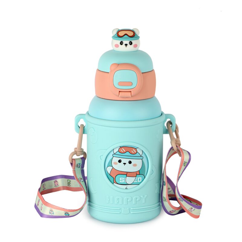 Babybop Hot & Cold Stainless Steel Kids Water Bottle, 500ml - Image 9