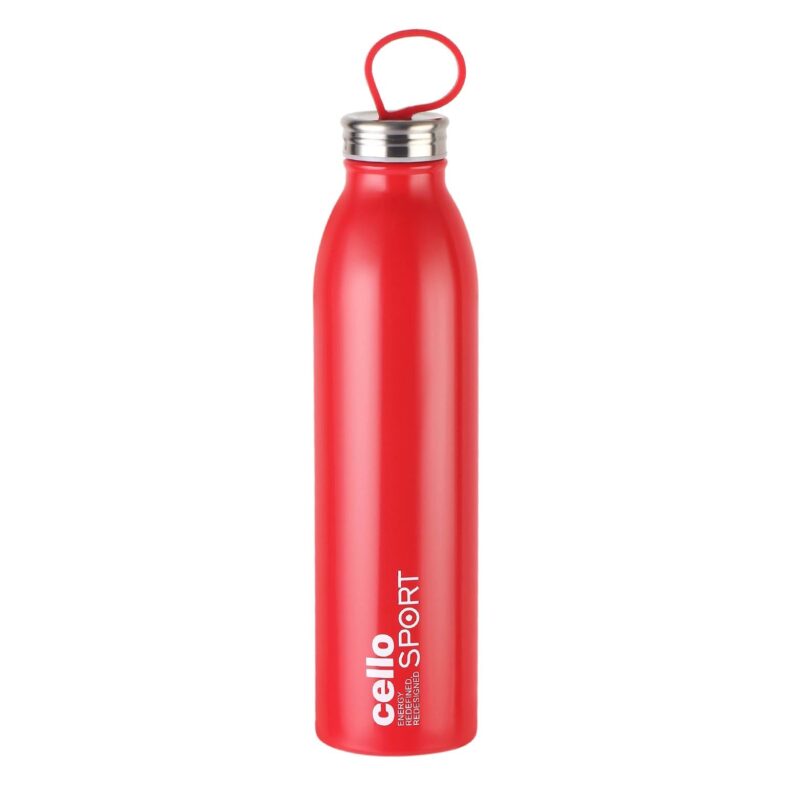 Red|Nios Flask, Vacusteel Water Bottle, 900ml / 900ml