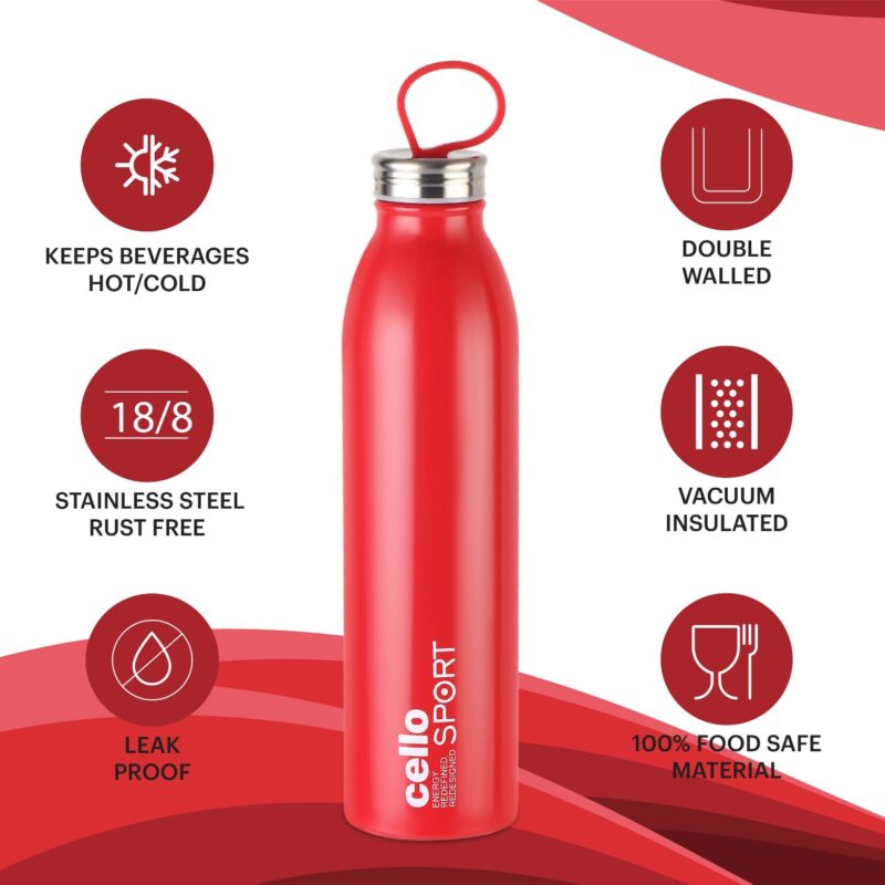 Nios Flask, Vacusteel Water Bottle - Image 32