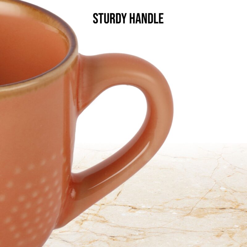 Hampshire 6 Pieces Ceramic Cup & Saucer - Image 17