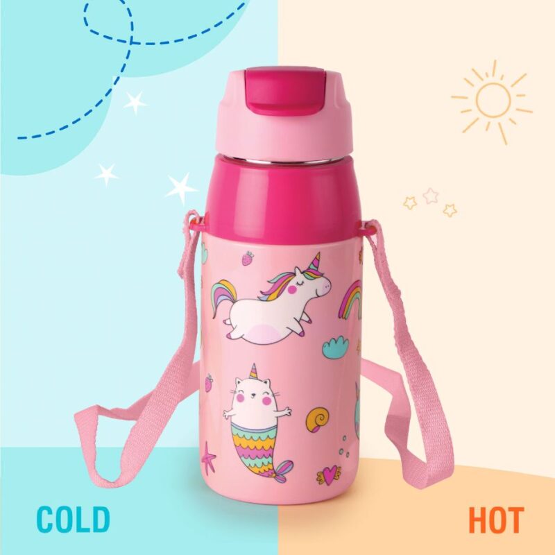 Era 3D Design Insulated Kids Water Bottle, 400ml - Image 27