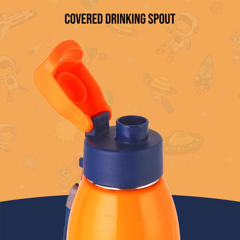 Uranus 3D Design Insulated Kids Water Bottle, 600ml - Image 43