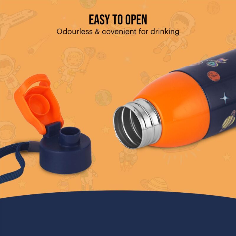 Uranus 3D Design Insulated Kids Water Bottle, 600ml - Image 29