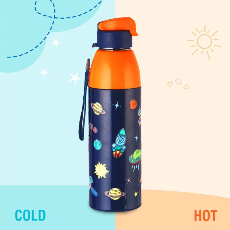 Uranus 3D Design Insulated Kids Water Bottle, 600ml - Image 22