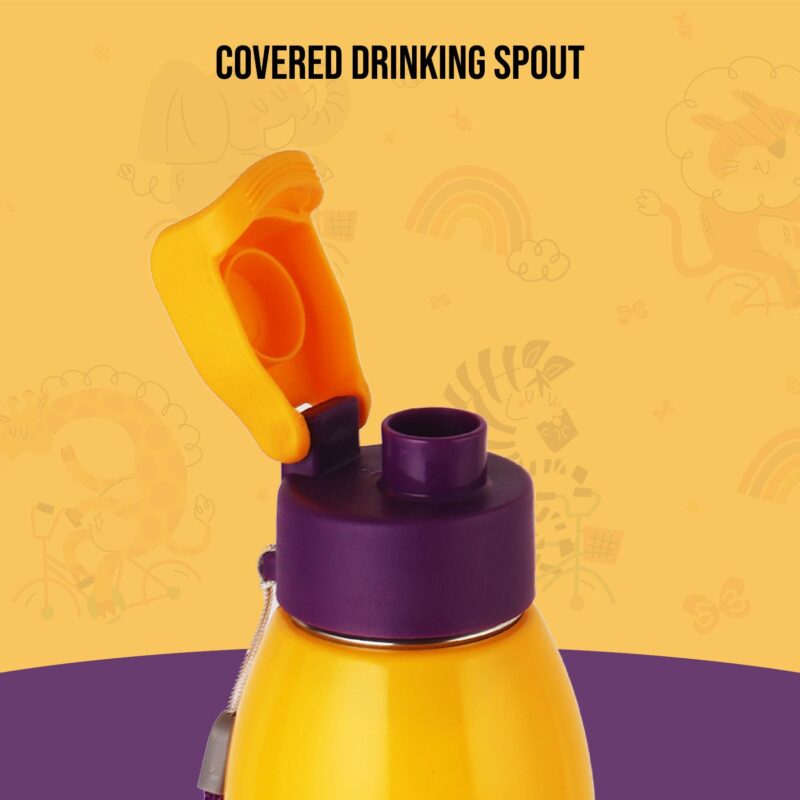 Uranus 3D Design Insulated Kids Water Bottle, 600ml - Image 41