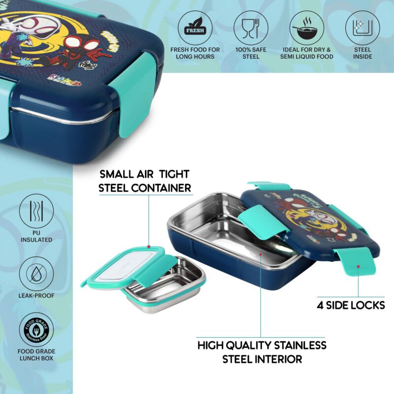 Magnus  3D Design Kids Lunch Box, 700ml - Image 3