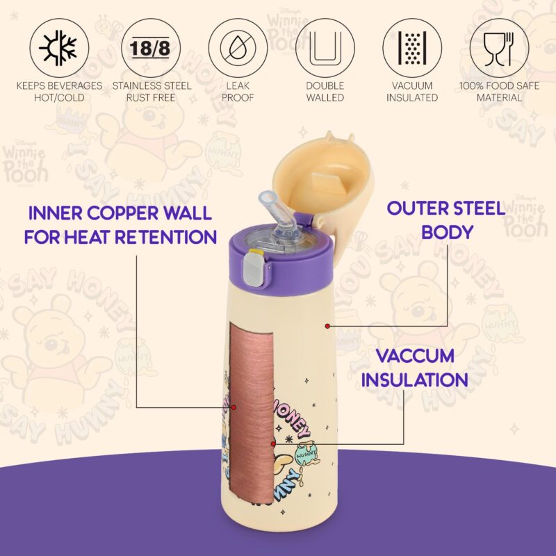 Gulp 3D Touch & Feel Designs Web Warriors, Sipper Thermosteel Flask, 490 ml - Image 32