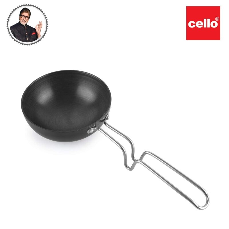Classy Hard Anodised Tadka Pan - Image 2