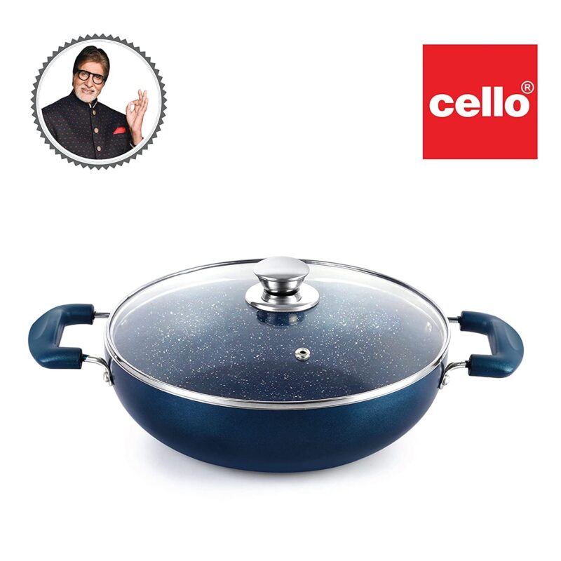 Oxford Induction Base Kadhai With Glass Lid - Image 7