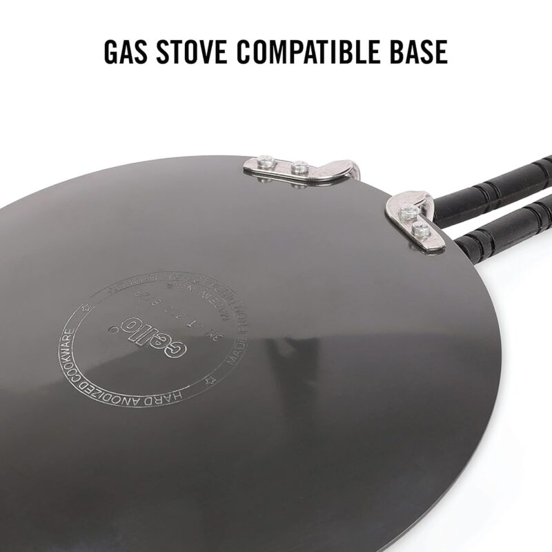 Crown Hard Anodised Concave Roti Tawa - Image 9