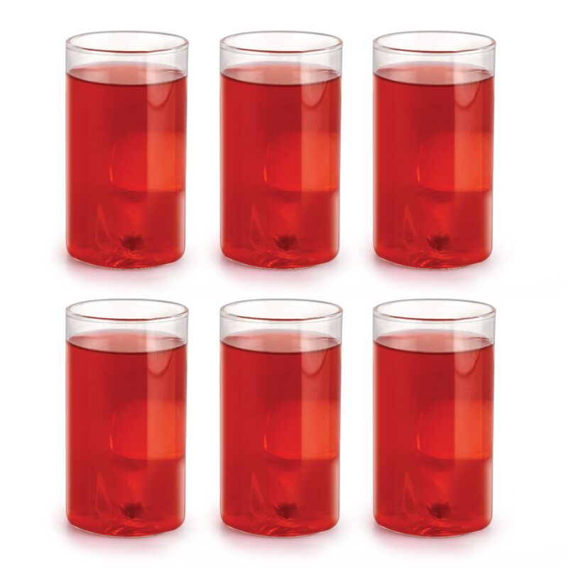 Roma Borosilicate Glass Tumblers, Set of 6 - Image 14