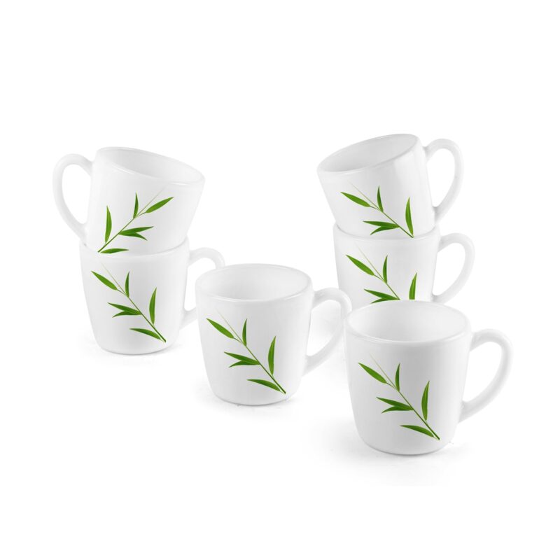 Imperial Bamboo Grove Ricca Mugs, 6 Pieces - Image 3