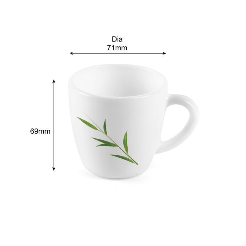 Imperial Bamboo Grove Ricca Mugs, 6 Pieces - Image 9