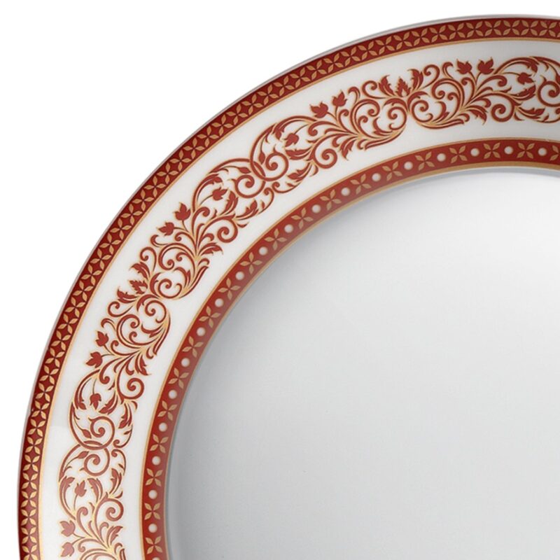 Solitaire Series 27 Pieces Ruby Opalware Dinner Set, Family of 6 - Image 9