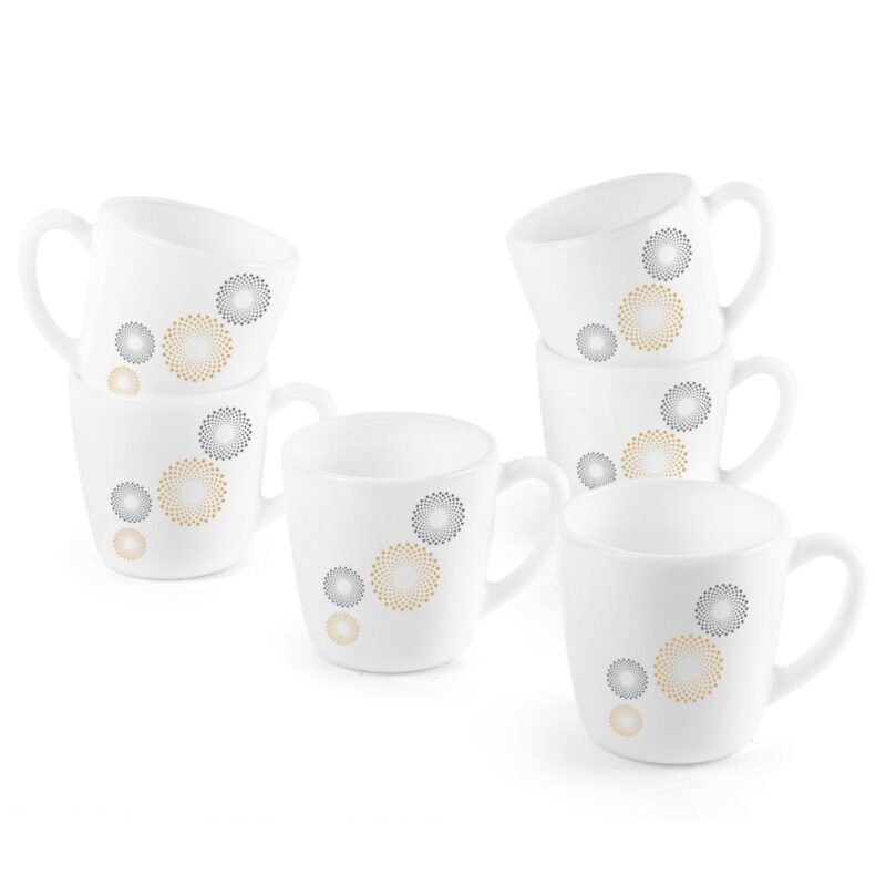 Imperial Crazy Dots Ricca Mugs, 6 Pieces - Image 4