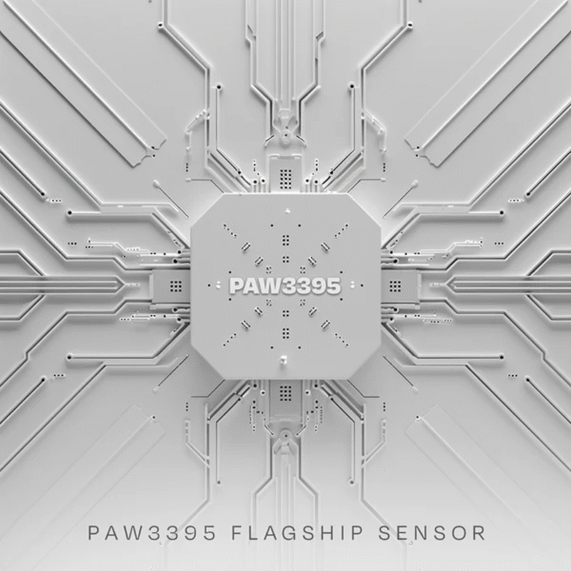 Pegasus 58g Ultra-Light Wireless White Gaming Mouse - Image 5