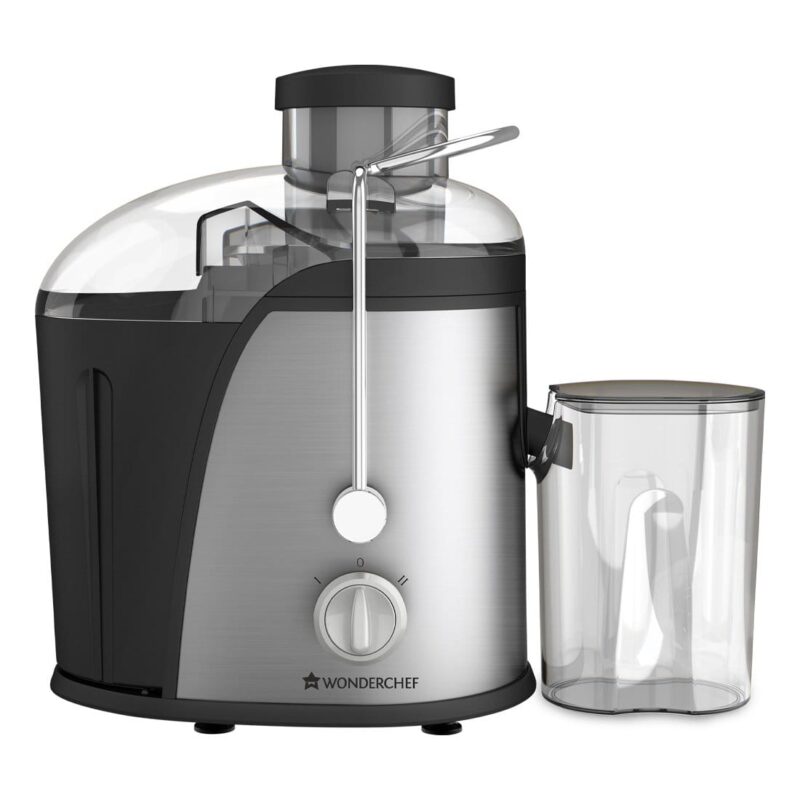 Monarch Centrifugal Electric Juicer for Fruits and Vegetables, 400W| Juicer Mesh with Stainless Steel Sieve| Dual Speed| BPA free Anti Drip Juicer Machine, Appliance| Easy to Clean |Compact Healthy Juicer Machine| 2 Year Warranty | Black/Silver - Image 12