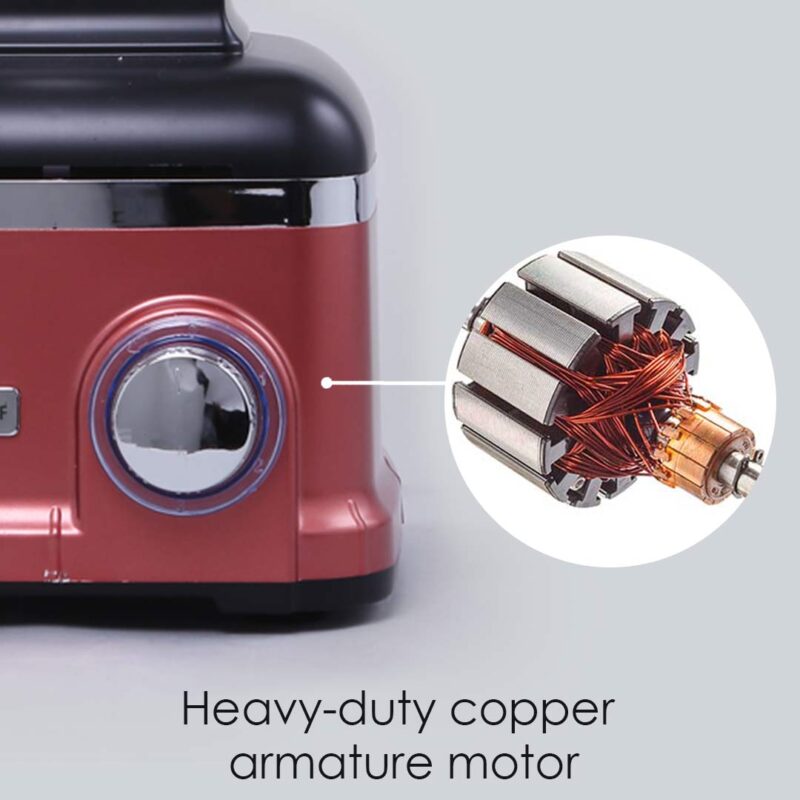 Sumo Mixer Grinder 1000W With 3 Stainless Steel & 1 Fruit Filter Jar 5 Years Warranty On Motor, Rust And Black, Long life motor - Image 7