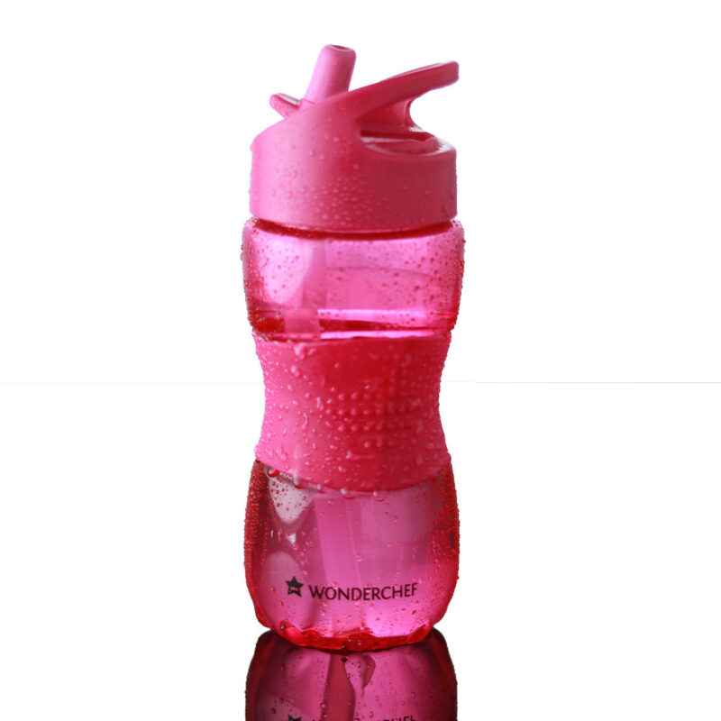 Sippy, 350ml, Single Wall Children Water Bottle, Pink - Image 9