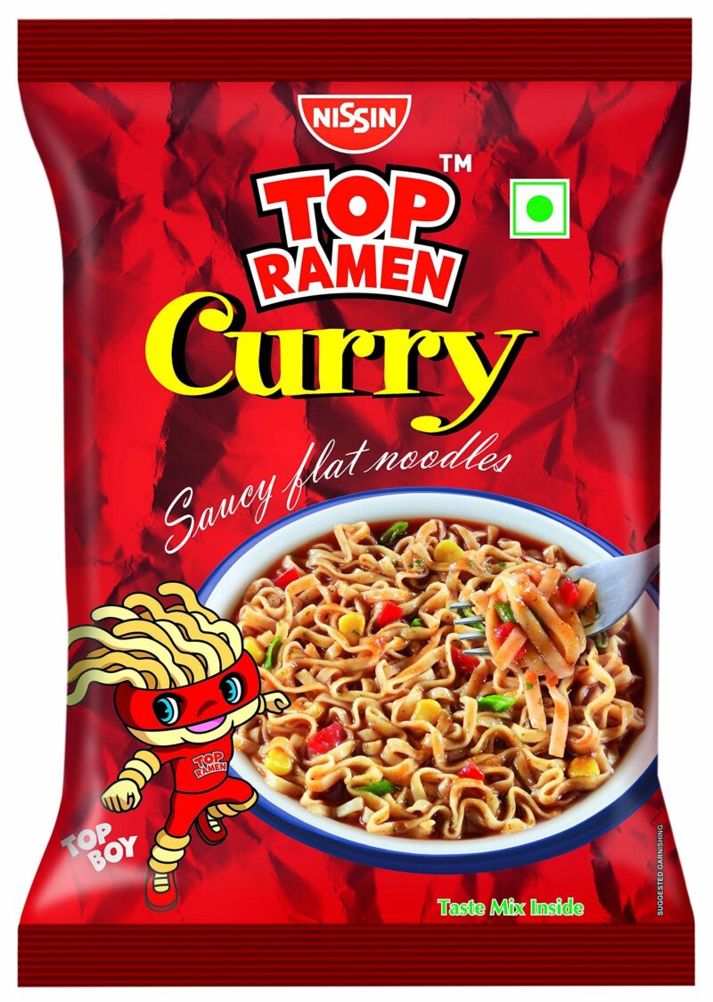Top ramen Curry Veg Noodles, 70 Gram (Pack of 6) - Vegetarian - Image 3