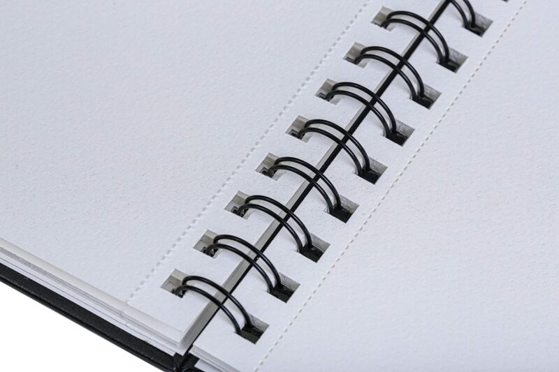 BRUSTRO Artist 25% Cotton Watercolour Wiro Journal Cold Pressed 200 GSM A5-25 Sheets - Image 2