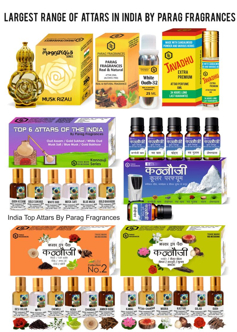 Parag fragrances Ruh Gulab Attar 12Ml For Religious & Personal Use/Natural Alcohol Free Attar For Men And Women/Natural Gulab Attar, Liquid - Image 3