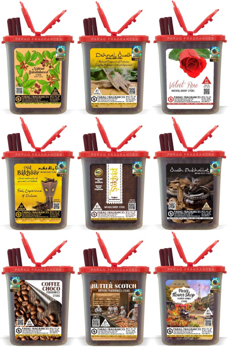 Parag Fragrances Real & Natural Sambrani for Pooja, Hawan & Home Fragrance (Real Loban Sambrani) - Image 3