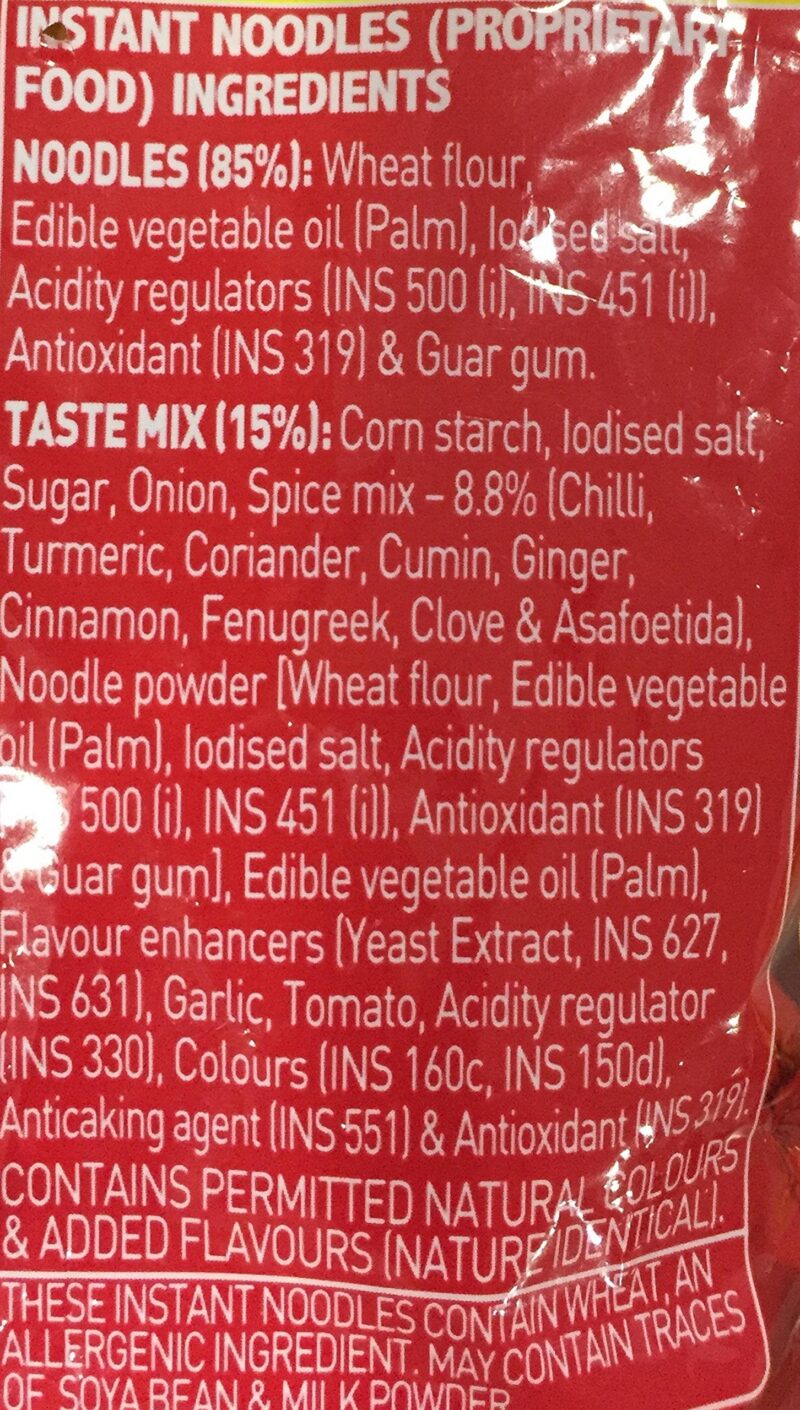 Top ramen Curry Veg Noodles, 70 Gram (Pack of 6) - Vegetarian - Image 2