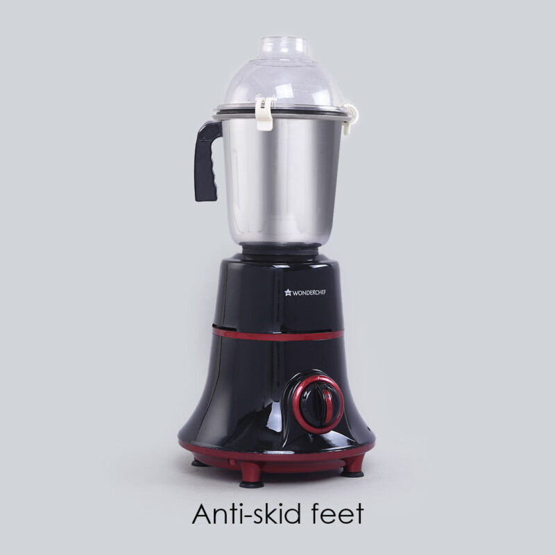 Glory Mixer Grinder, 750 W with 4 Stainless Steel Jars and Anti-rust Stainless Steel Blades, Ergonomic Handles, 5 Years Warranty on Motor - Image 7