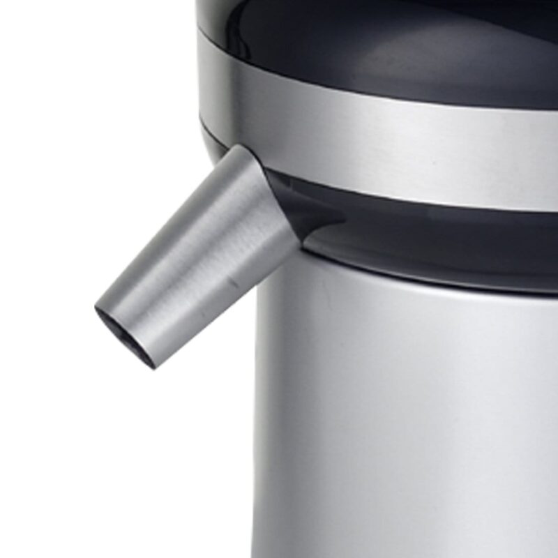 Prato Compact Centrifugal Electric Juicer for Fruits and Vegetables, 250W| Juicer Mesh with Stainless Steel Sieve| Dual Speed| BPA free Anti Drip Juicer Machine, Appliance| Easy to Clean| Healthy Juicer Machine| 1 Year Warranty | Black & Silver - Image 6