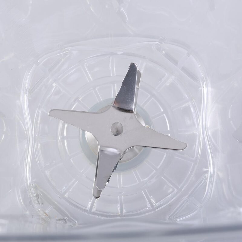 Regalia Professional Power Blender with Pulse Function| 3-in-1 Mixer,Blender,Grinder | 1200 Watt Full Copper Motor| Unbreakable 2 Litre Jar| Commercial Heavy Duty Blender with Stainless Steel Aircraft Grade Blades| 3 Year Warranty| Black - Image 8