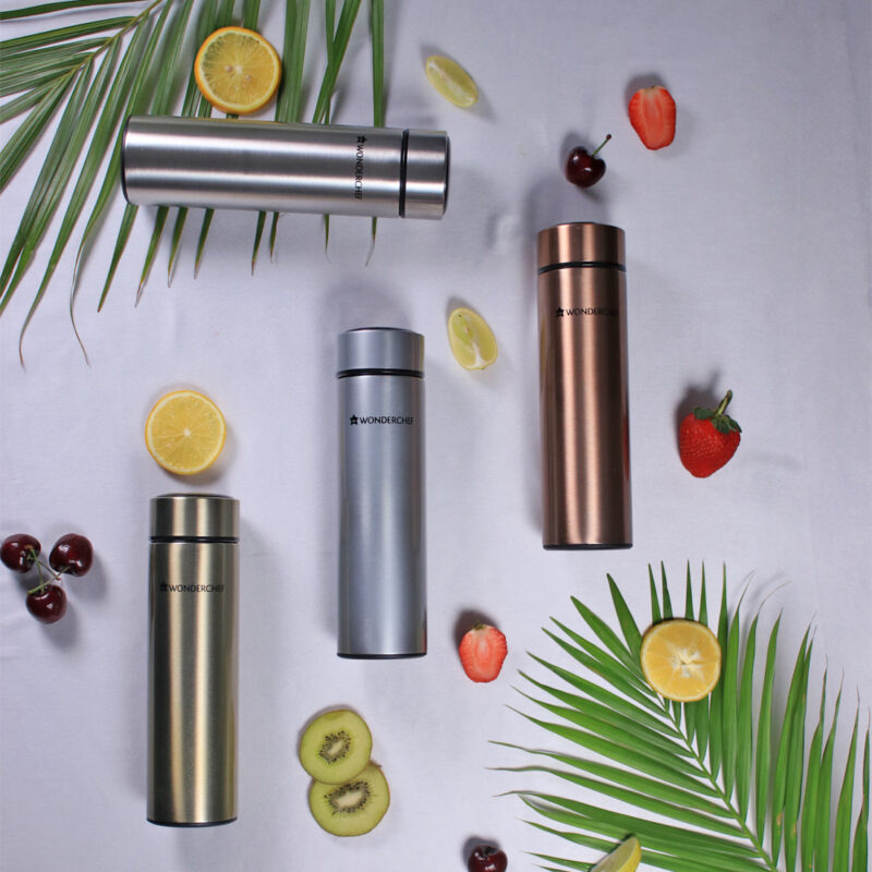 Nutri-Bot, 480ml, Double Wall Stainless Steel Vacuum Insulated Hot and Cold Flask, Steel Micro-filter, Spill & Leak Proof, 2 Years Warranty - Image 10