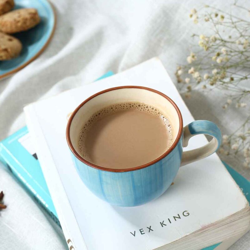 Teramo Tea Cup Blue Set of 2 - Image 3