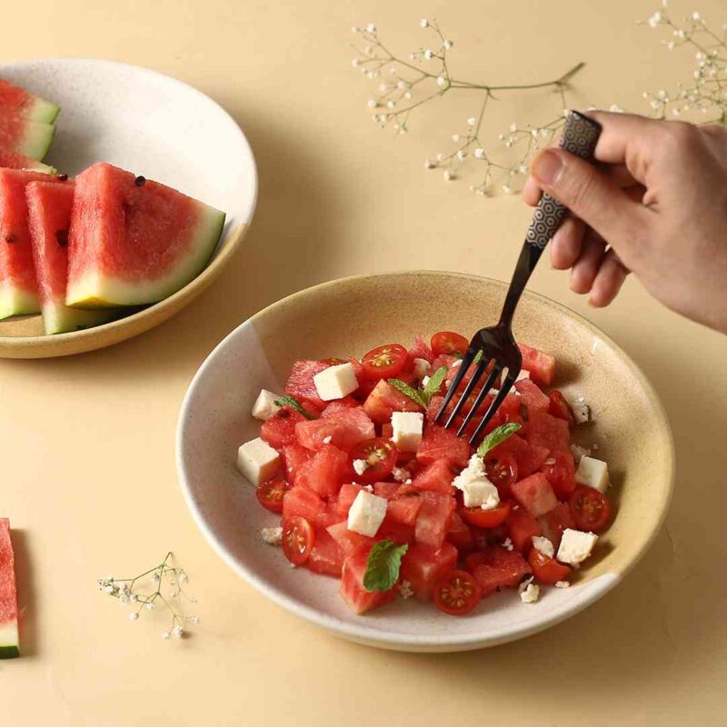 Teramo Yellow Pasta Plate 1 Pc - Image 2