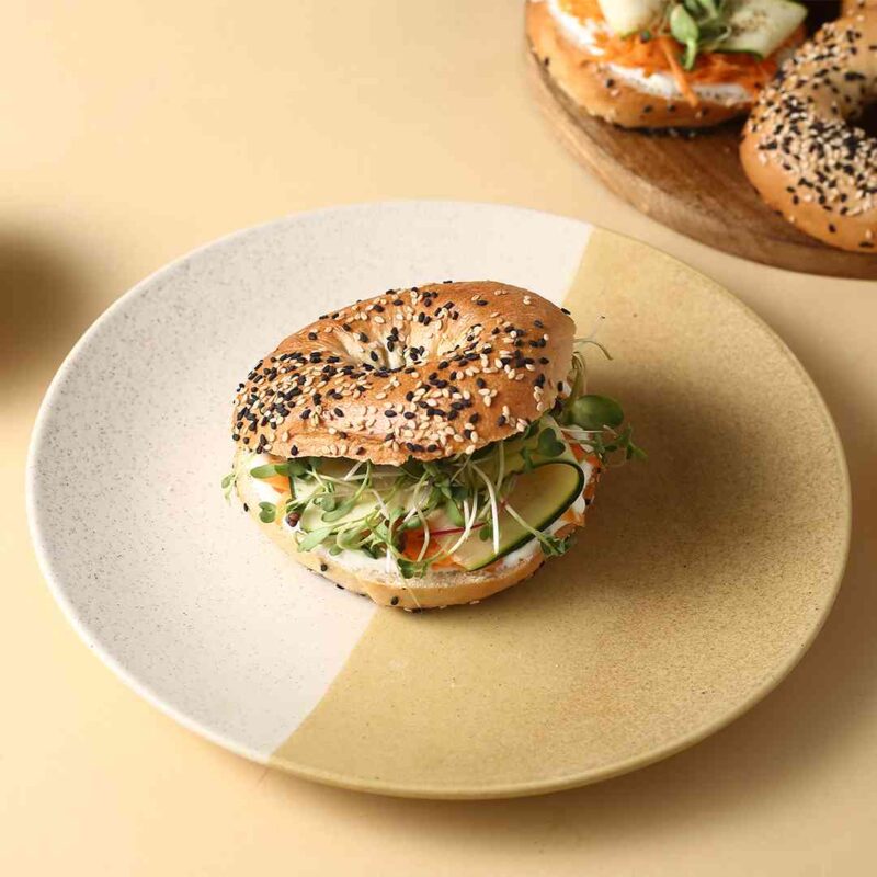 Teramo Yellow Dinner Plate set of 2 - Image 3