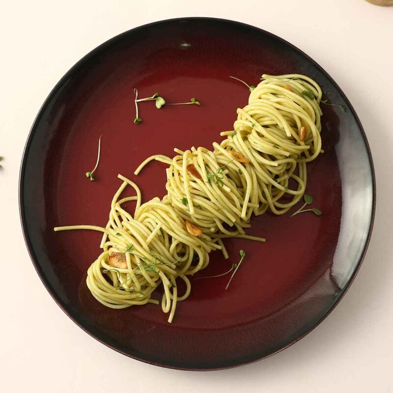 Teramo Red Glaze Dinner Plates Set of 2 - Image 2