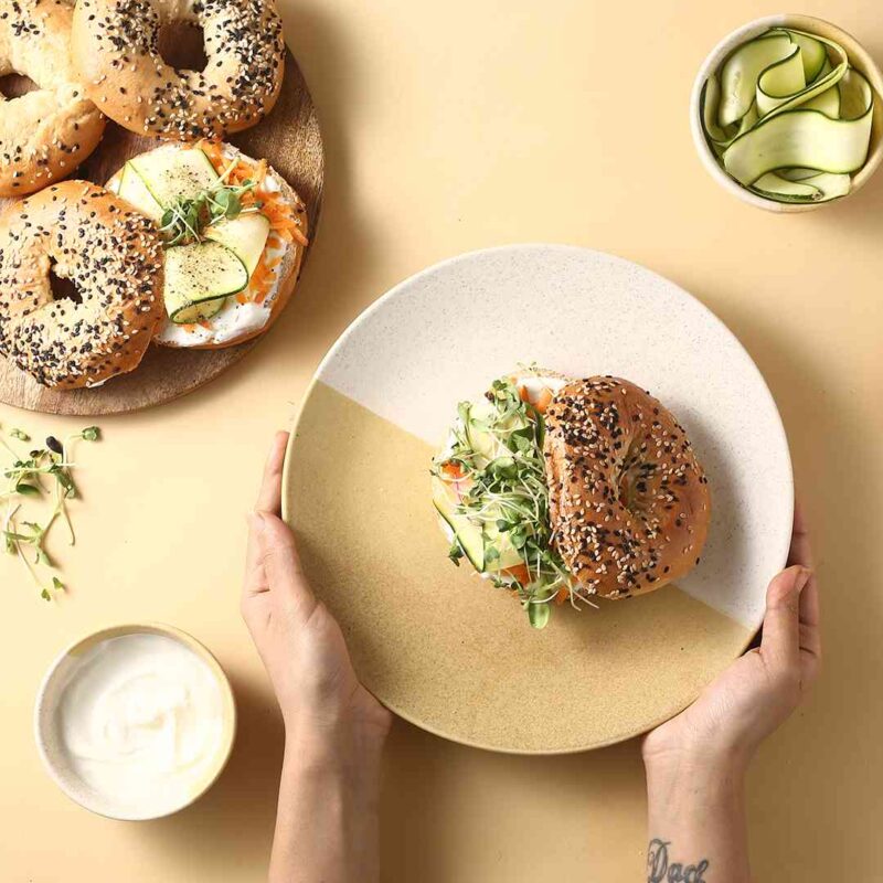 Teramo Yellow Dinner Plate set of 2 - Image 4