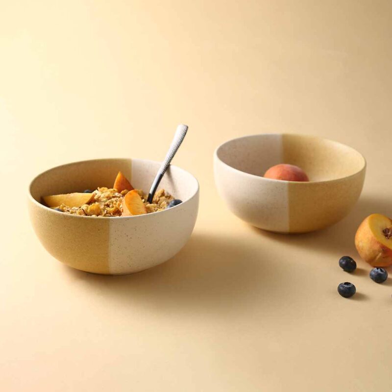 Teramo Yellow Serving bowl 1 Pc - Image 3