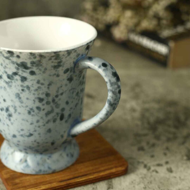 Teramo Speckled Blue Mug Set of 2 - Image 4