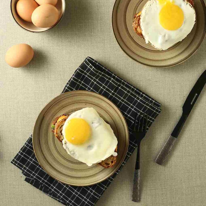 Teramo Quarter Plate Brown Set of 2 - Image 5