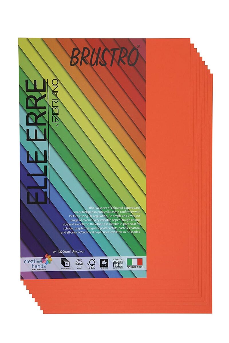 Brustro Elle Erre A4 (Pack of 9 sheets) OPEN STOCK - Image 3