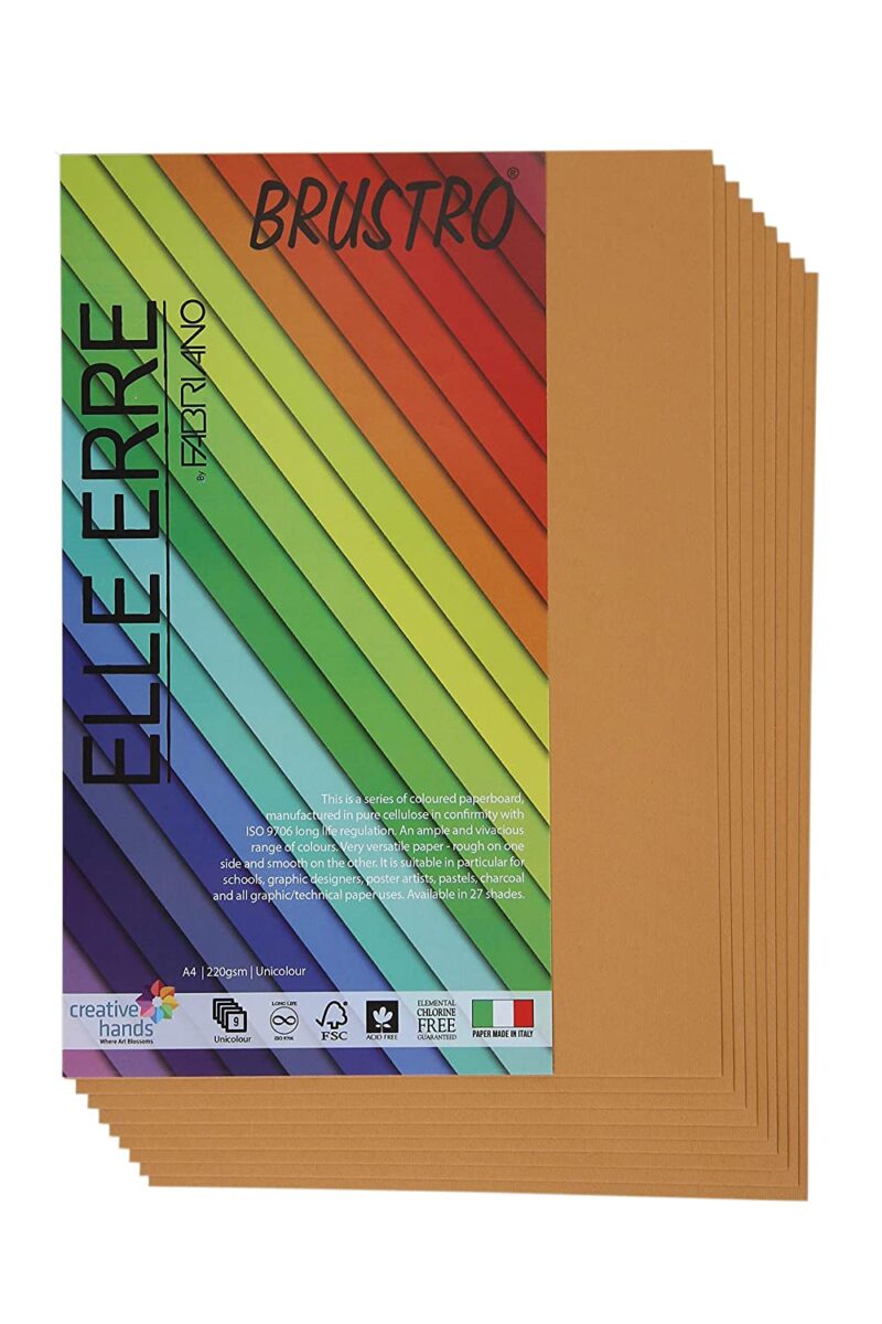 Brustro Elle Erre A4 (Pack of 9 sheets) OPEN STOCK - Image 4