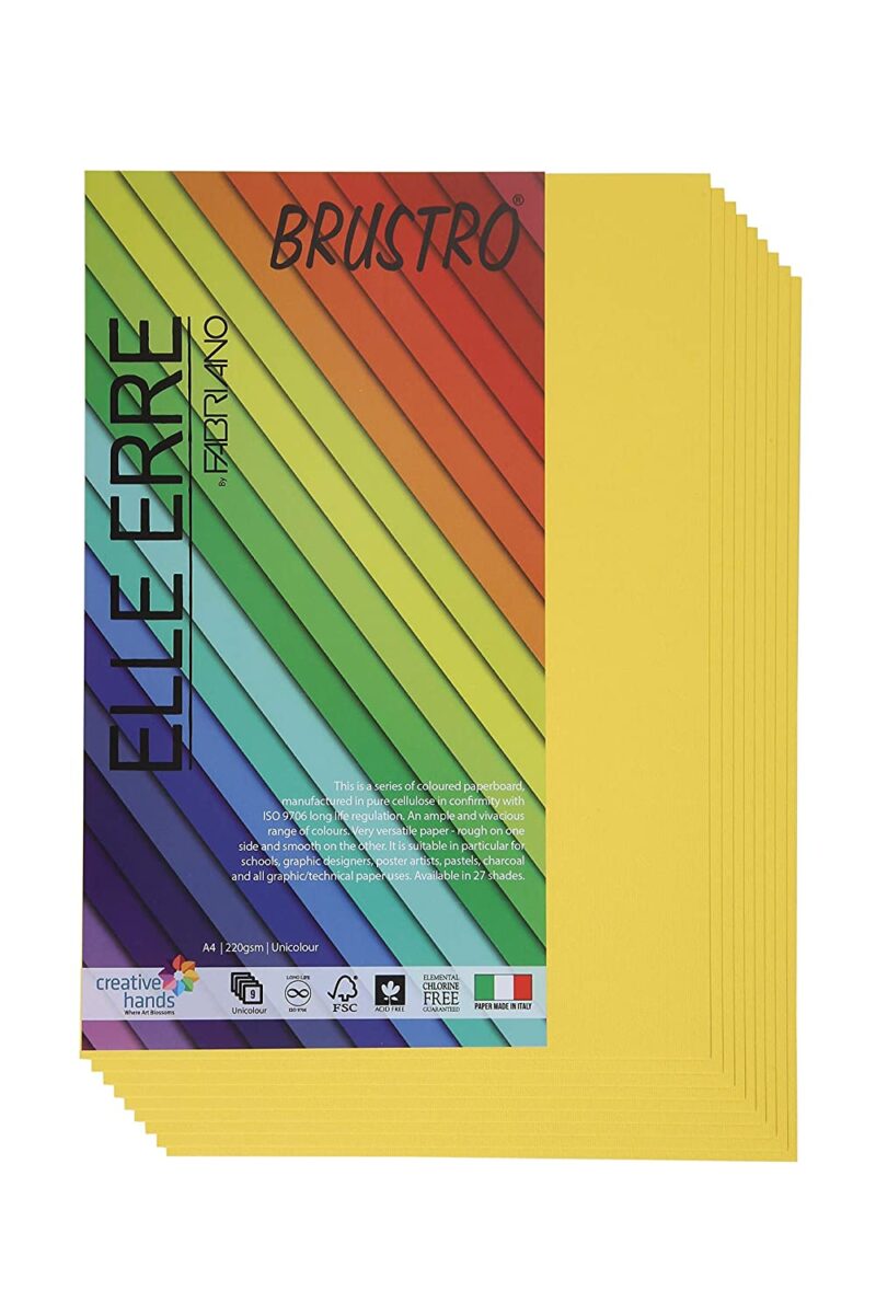 Brustro Elle Erre A4 (Pack of 9 sheets) OPEN STOCK - Image 9