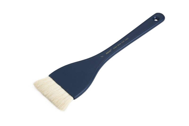 Brustro Artists Hake Flat Watercolour Brush Series 1005 - Size - 3" - Image 3