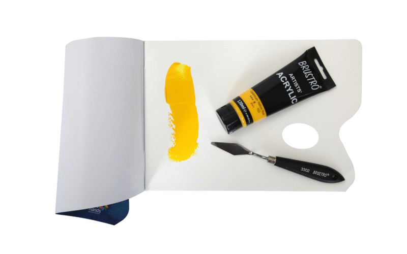 Brustro Artists' Acrylic 120ml Cad Yellow Hue