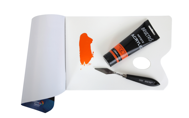 Brustro Artists' Acrylic 120ml Cad Orange Hue