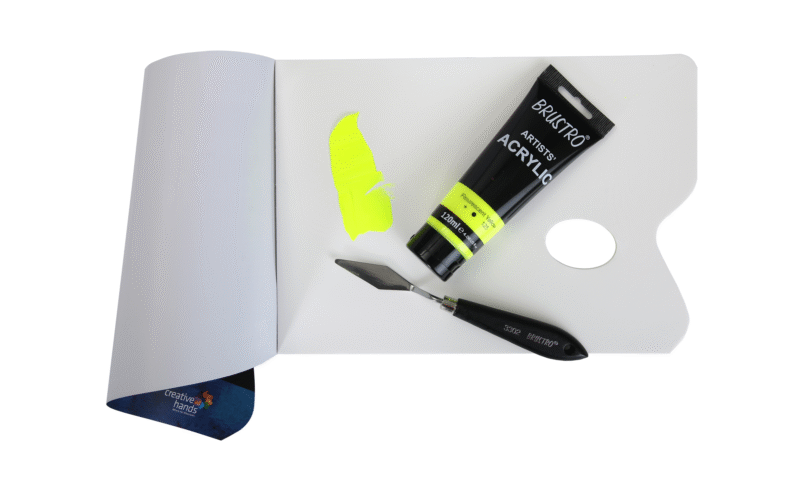 Brustro Artists' Acrylic 120ml Flourescent Yellow