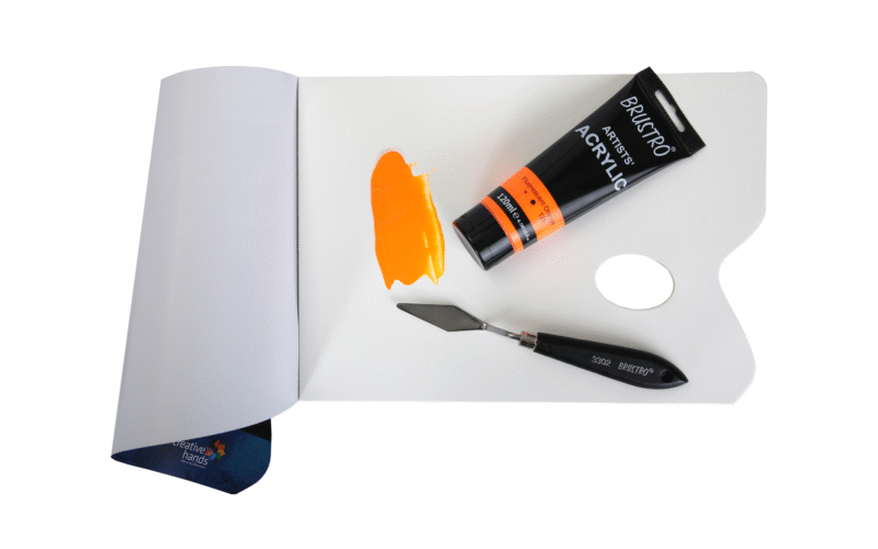 Brustro Artists' Acrylic 120ml Flourescent Orange