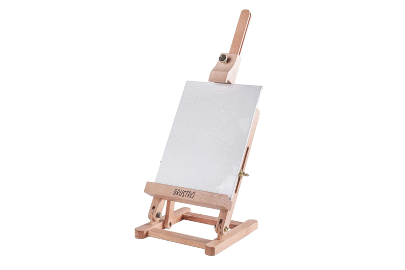 Brustro Artists' Tabletop Mini Wooden Easel 17