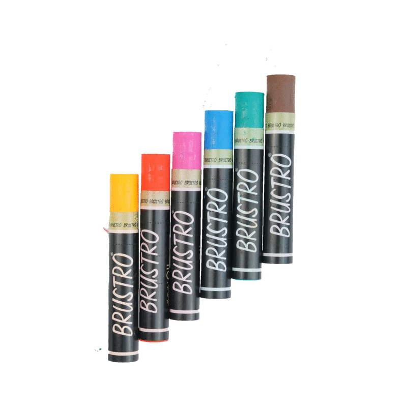 BRUSTRO Artist Oil pastel set of 24 (Regular) - Image 4